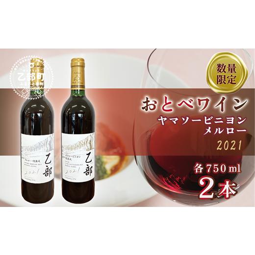 ふるさと納税 ワイン 赤ワイン 北海道 乙部町 おとべワイン メルロー・ヤマソービニヨン 750ml×各1本セット 北海道 乙部町 道産 道南 道南ワイン おとべワイ…