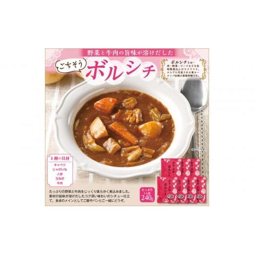 ふるさと納税 加工品等 レトルト 愛知県 名古屋市 野菜が美味しいボルシチ 240g×7袋
