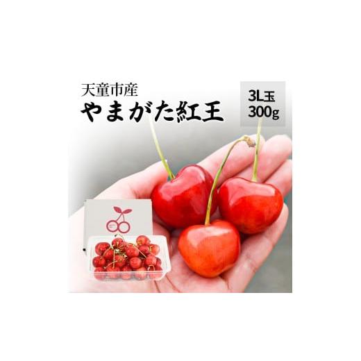 ふるさと納税 果物類 さくらんぼ 山形県 天童市 08-10-051 さくらんぼ(やまがた紅王)3L 300g