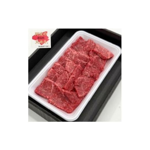 ふるさと納税 牛肉 焼肉・バーベキュー 徳島県 阿南市 [300g]阿波の大地牛 焼肉用もも 立田牧場直営店より直送 1680394