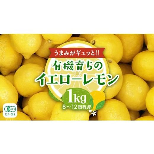 ふるさと納税 みかん・柑橘類 レモン 広島県 大崎上島町 大崎上島産 有機レモン 1kg (目安8〜12個程度) レモン れもん 檸檬 広島県 オーガニック JAS認証 有…