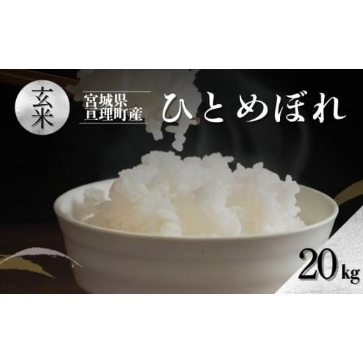 ふるさと納税 玄米 宮城県 亘理町 令和7年産新米 ひとめぼれ 20kg 米 亘理町産 玄米 武田農園