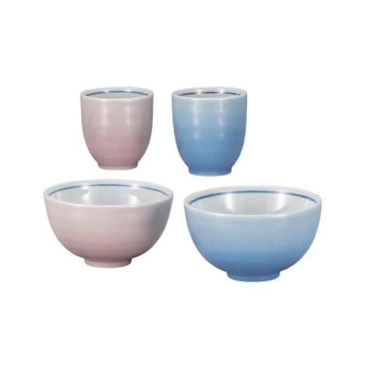 ふるさと納税 陶磁器・漆器・ガラス 石川県 能美市  No.5784-1466 九谷焼 睦揃・釉彩_1