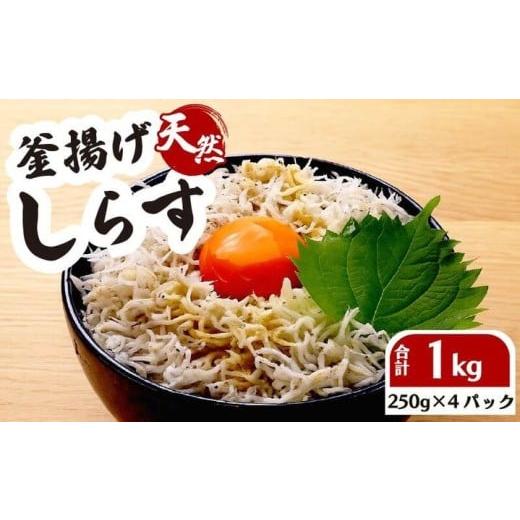 ふるさと納税 魚貝類 しらす 静岡県 牧之原市 釜揚げしらす 250g 4パック 計 1kg 国産 しらす シラス 魚 魚介 新鮮 釜揚げ かまあげ 釜あげしらす 冷凍 冷凍し…