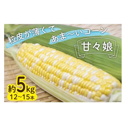 ふるさと納税 とうもろこし 山梨県 中央市 甘々娘 約5kg (12本 〜 15本 ) / 泉農園 とうもろこし トウモロコシ スイートコーン コーン 新鮮 野菜 季節限定 …