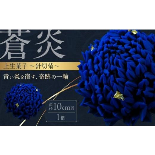 ふるさと納税 和菓子 生菓子 神奈川県 横須賀市 蒼炎 針切菊 上生菓子 有限会社いづみや