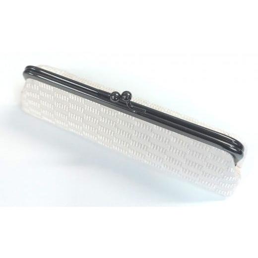 ふるさと納税 織物・繊維品 京都府 京都市 西陣活性化を応援 西陣織ペンケース(白薄ピンク)