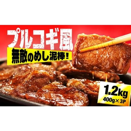 ふるさと納税 牛肉 炒め物 福岡県 広川町 牛サガリプルコギ1.2kg 広川町 / 株式会社POWER EAST CONNECTION