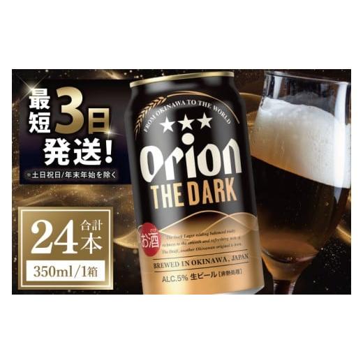 ふるさと納税 ビール 地ビール 沖縄県 豊見城市 オリオン ザ・ダーク 350ml × 24本 24缶 24本 生ビール 地ビール 黒ビール オリオンビール 沖縄 豊見城市 母…