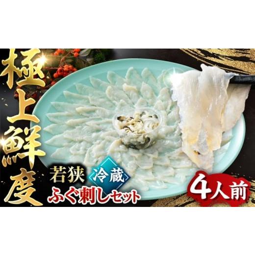 ふるさと納税 フグ 福井県 小浜市 TVで紹介されました 若狭ふぐ刺し セット 4人前|旅サラダ ふぐ フグ 河豚 ふぐ刺し フグ刺し 河豚刺し ふぐてっさ てっさ …