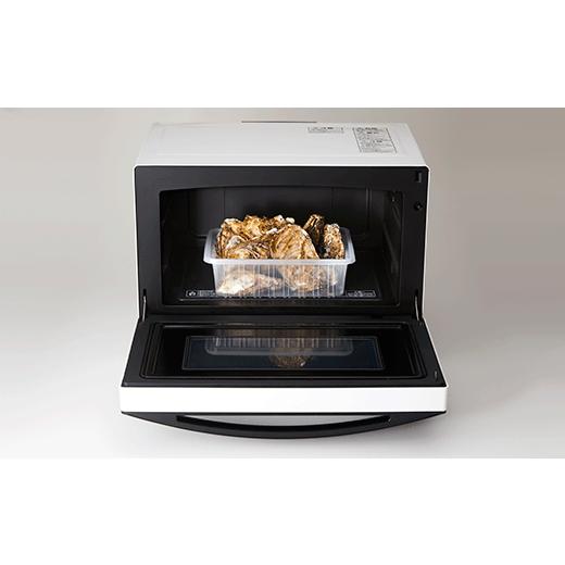 ふるさと納税 牡蠣 生牡蠣 岩手県 陸前高田市 決済後順次発送 レンジで簡単 蒸し牡蠣 15個セット[殻付き牡蠣 Sサイズ10個 Mサイズ5個] 牡蠣 かき 殻付き 簡…