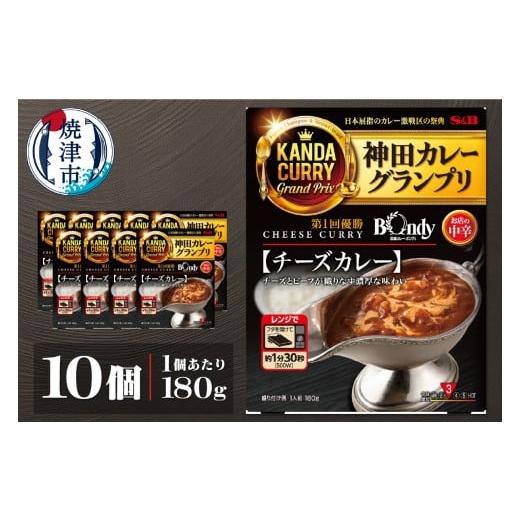 ふるさと納税 加工品等 レトルト 静岡県 焼津市 a14-102 神田カレーグランプリ 欧風カレーボンディ チーズカレー×10個