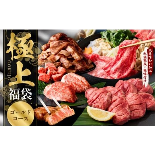 ふるさと納税 牛肉 セット 大阪府 泉佐野市 極上福袋 ゴールドコース 5種 1.8kg以上 牛肉 ステーキ 牛タン 焼肉 しゃぶしゃぶ すき焼き 氷温熟成×極味付け
