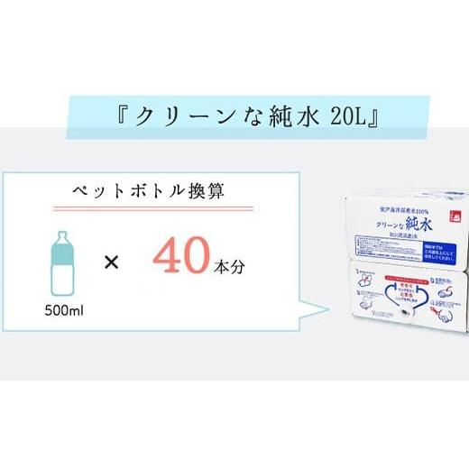 ふるさと納税 水・ミネラルウォーター 2.1L〜 高知県 室戸市  定期便 3回 純水 20L x 1箱 硬度0 硬度ゼロ 20リットル ミネラルウォーター 飲料水 飲水 室戸海…の画像