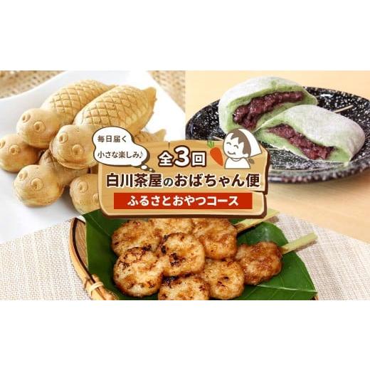 ふるさと納税 和菓子 和菓子セット・詰め合わせ 岐阜県 東白川村 定期便/全3回 ふるさとおやつセット 白川茶屋のおばちゃん便 手作り 五平餅 つちのこ焼き …