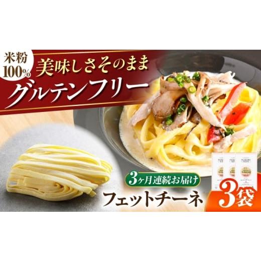 ふるさと納税 パスタ 岐阜県 岐阜市 3回定期便 グルテンフリー モチモチ平打ち麺 米粉フェットチーネ グルテンフリー 米粉 パスタ 岐阜市 / 小林生麺 ANGM02…