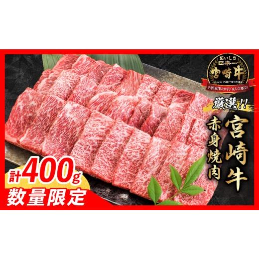 ふるさと納税 牛肉 焼肉・バーベキュー 宮崎県 日南市 10月配送 畜産農家応援 数量限定 厳選 宮崎牛 赤身 焼肉 計400g 牛肉 国産 焼き肉 BBQ 鉄板焼き バーベ…