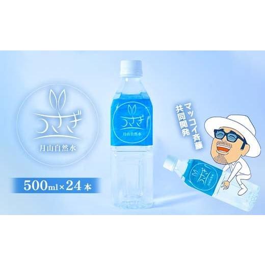 ふるさと納税 水・ミネラルウォーター 500mL〜999mL 山形県 西川町 FYN6-376 マッコイ斉藤共同開発 月山自然水 うさぎ 500ml×24 オリジナルパッケージ 天然水…