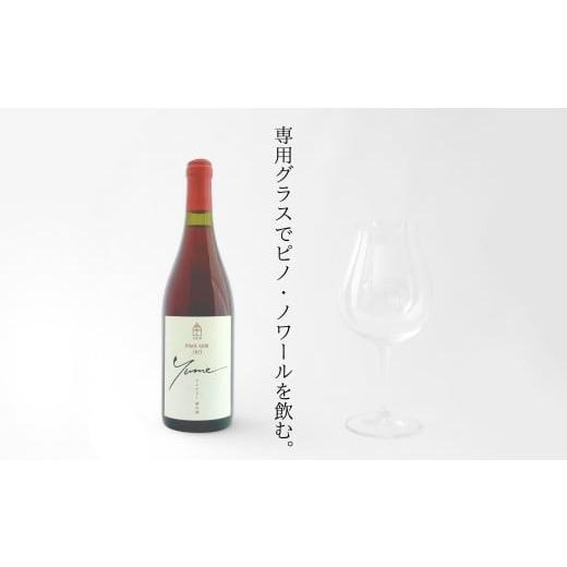 ふるさと納税 ワイン 赤ワイン 北海道 余市町 数量限定 余市「ワイナリー夢の森」ピノ・ノワール2023&amp;リーデル社製ロゴ入りワイングラス