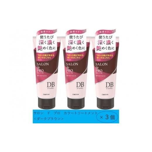 ふるさと納税 美容 愛知県 稲沢市 2026年2月1日から受付 ダリヤ サロン ド プロ カラートリートメント ダークブラウン 3個セット ダークブラウン