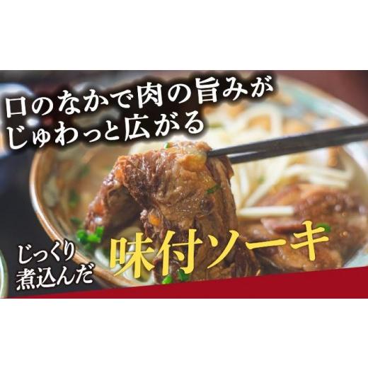 ふるさと納税 そば 沖縄県 南城市 ちゅらコレ プレミアムソーキそば贅沢6点セット 2食入り 20パック I ソーキそば ご当地グルメ 麺セット お取り寄せ 沖縄料理…の画像