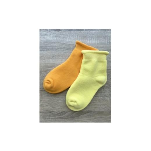 ふるさと納税 小物 奈良県 大和高田市 ふわもち鯛焼き靴下x2足組(イエロー、ミカン) 1657299