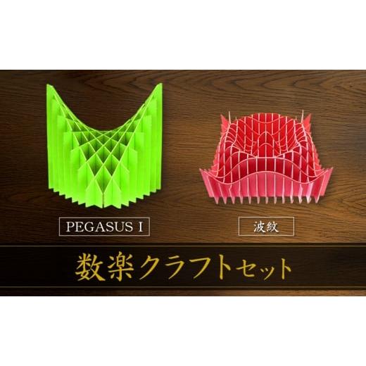 ふるさと納税 雑貨・日用品 インテリア 東京都 大田区 数楽クラフトセット PEGASUSI 波紋 2つの2変数関数のセット 数楽アート 数楽クラフト 組み立て 数学 数…
