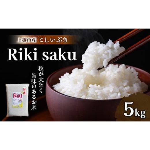 ふるさと納税 米 新潟県 上越市 新米 令和7年 新潟県上越市産 米 Riki-saku こしいぶき 5kg 5キロ アフコ・秋山農場のPB米 お米 コメ おこめ 精白米 新潟