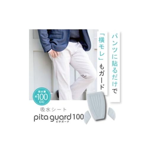 ふるさと納税 小物 大阪府 忠岡町 ピタガード 100 尿漏れパッド 男性用 横漏れ用パッド付き 吸水シート グレー 1687837
