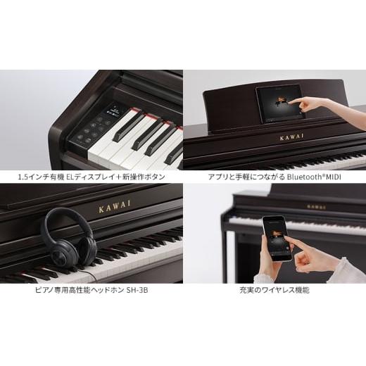 ふるさと納税 電化製品 静岡県 浜松市 KAWAI 電子ピアノ CA401 高低 