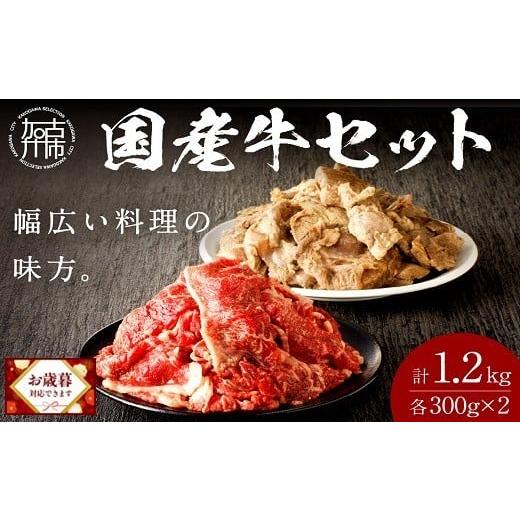 ふるさと納税 牛肉 すき焼き 兵庫県 加古川市 ＼お歳暮ギフト対象品/ 国産牛 料理の味方セット(切り落とし・ボイルスジ肉)[ 肉 牛肉 切り落とし肉 牛すじ 国…
