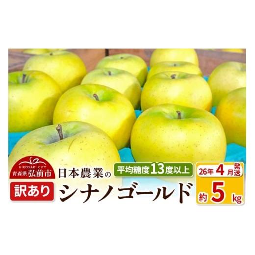 ふるさと納税 りんご 青森県 弘前市 26年4月発送 りんご 平均糖度13度以上 シナノゴールド 約5kg 訳あり CA貯蔵 クール便 青森 果物 フルーツ 林檎 リンゴ く…