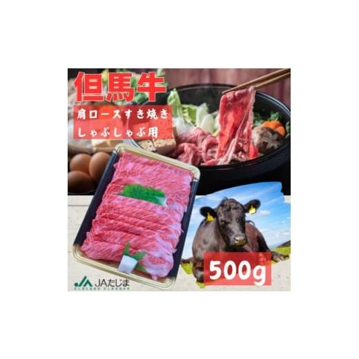 ふるさと納税 牛肉 しゃぶしゃぶ 兵庫県 養父市 但馬牛 肩ローススライス(500g) 1615678
