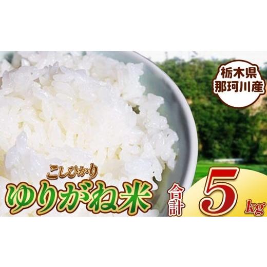 ふるさと納税 米 コシヒカリ 栃木県 那珂川町 ゆりがね米5kg(コシヒカリ)|コシヒカリ 米 白米 おいしい お米 こめ おこめ 白米 精米 国産 ごはん ご飯 白飯…