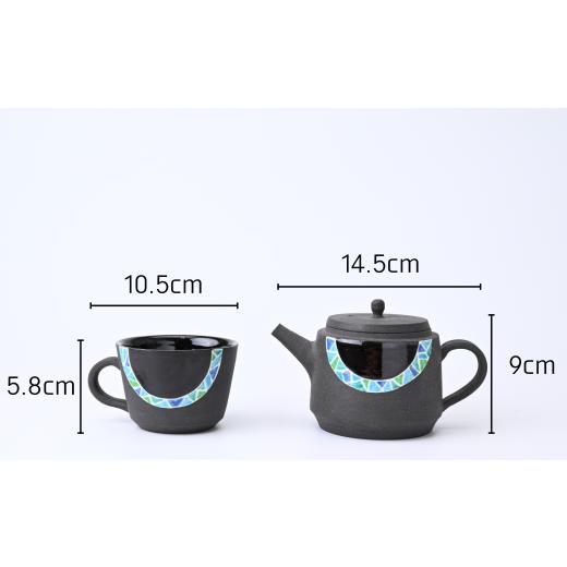 ふるさと納税 雑貨・日用品 インテリア 埼玉県 北本市 コーヒーポット＆ カップ セット 陶器 | コーヒー セット マグ コーヒーカップ 陶器 珈琲 食器 陶芸 ポ…_2