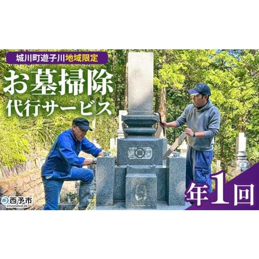 ふるさと納税 シーズンパス・回数券 愛媛県 西予市 遊子川地域限定 お墓掃除代行サービス(年1回) 2基 墓所 墓石 お掃除 清掃 雑草取り ゴミ拾い 代理 代行 …