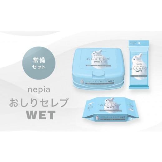 ふるさと納税 雑貨・日用品 北海道 江別市 ネピア おしりセレブWET 常備セット