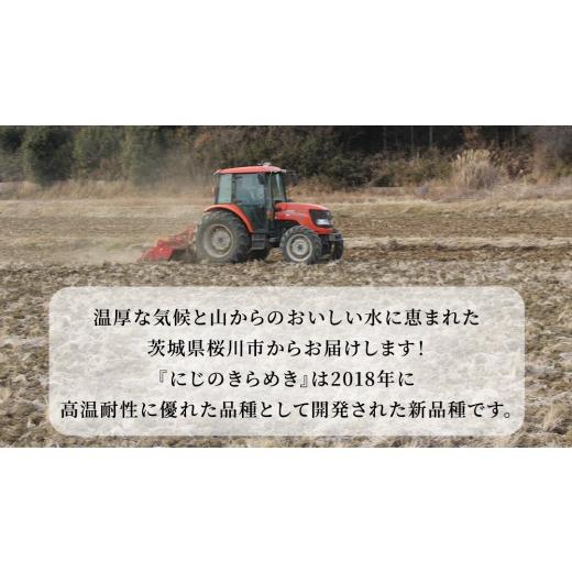 ふるさと納税 米 茨城県 桜川市 令和7年産 にじのきらめき 10kg ( 5kg × 2袋 ) 白米 精米 国産 茨城県 お米 米 おこめ おコメ ごはん 銘柄米 スピード 最短 7… |  | 04