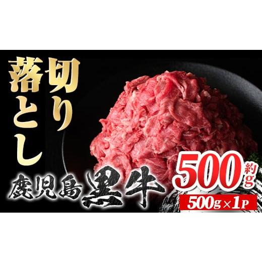 ふるさと納税 牛肉 すき焼き 鹿児島県 肝付町 P01002 鹿児島黒牛 切り落とし (約500g) 鹿児島 国産 九州産 鹿児島県産 黒毛和牛 国産牛 牛肉 切り落し 切落と…