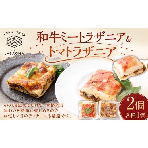 ふるさと納税 惣菜・レトルト 冷凍 東京都 武蔵野市 和牛ミートラザニア&トマトラザニア 約200g×2個セット トウキョーラザニアbyチル (計約400g) ラザニア…