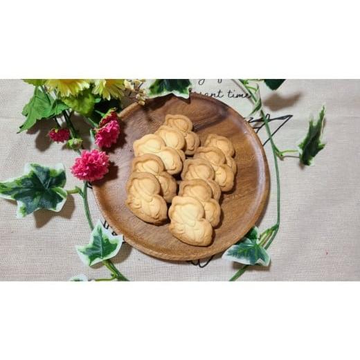 ふるさと納税 パン 菓子パン 鳥取県 北栄町 1233. 定期便3ヶ月 鳥取県産 素朴で香ばしいスイーツ みみたろうのバタークッキー 2袋×3回