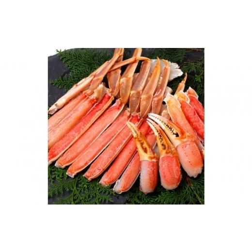 ふるさと納税 カニ ずわいガニ 鳥取県 三朝町 12月以降発送 蟹セレブ カット生紅ずわい蟹1kg