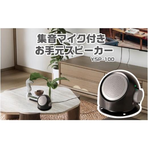 ふるさと納税 パソコン・周辺機器 大阪府 東大阪市 集音マイク付きお手元スピーカー YSP-100