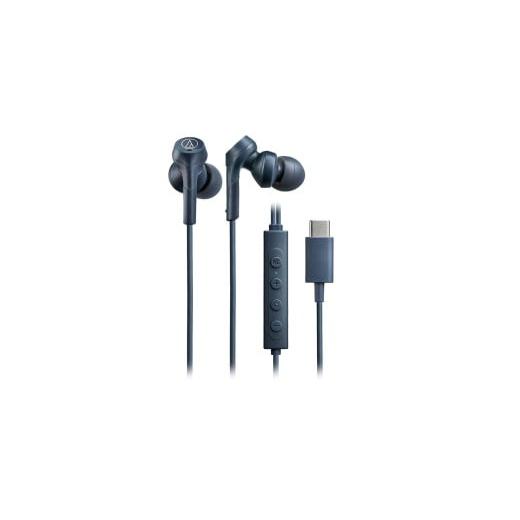 ふるさと納税 TV・オーディオ・カメラ 東京都 町田市 オーディオテクニカ ノイズキャンセリングUSB Type-C用イヤホン ATH-CKS330NC BL オーディオテクニカノイ…