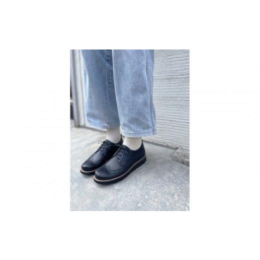 ふるさと納税 ファッション 靴 兵庫県 神戸市 軽量メダリオンシューズ 25.0〜26.0cmまで