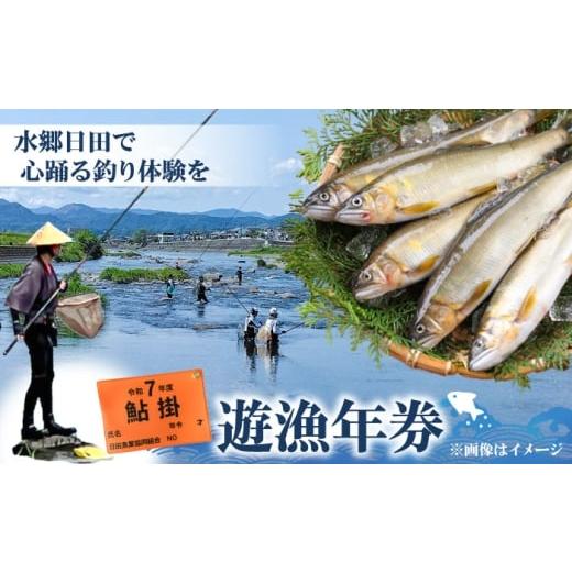 ふるさと納税 体験チケット 大分県 日田市 令和8年度 ウナギを除く全魚種 遊漁年券(1枚) 日田市 / 日田漁業協同組合 鮎 アユ 釣り