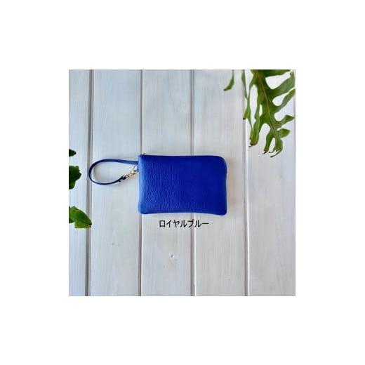 ふるさと納税 雑貨・日用品 兵庫県 丹波市 ストラップ付きポーチ:配送情報備考 ロイヤルブルー ロイヤルブルー