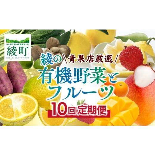 ふるさと納税 セット・詰合せ 宮崎県 綾町 全10回お届け 宮崎県綾町産 果物・野菜定期便 X21