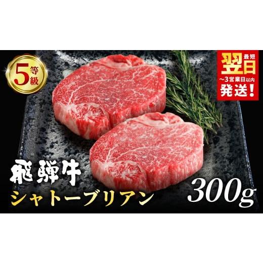 ふるさと納税 牛肉 ヒレ 岐阜県 東白川村 12月発送 飛騨牛 最高5等級 シャトーブリアン ステーキ用 300g(150g×2枚) 牛肉 和牛 肉 ステーキ ヒレ フィレ 最高…