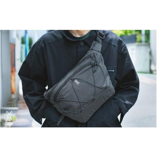 ふるさと納税 カバン ショルダーバッグ 大阪府 東大阪市 DOD ツォイツォイボディバッグ( BA153-BK )